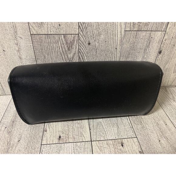 POLO Ralph Lauren BLACK LEATHER SUNGLASS EYE GLASS CASE - Picture 2 of 6